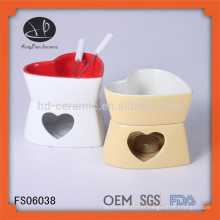 Chaozhou fábrica de porcelana chocolate fondue conjunto